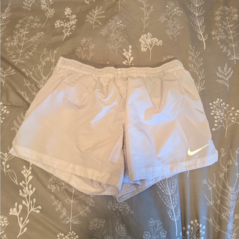 Nike Women's White Athletic Shorts